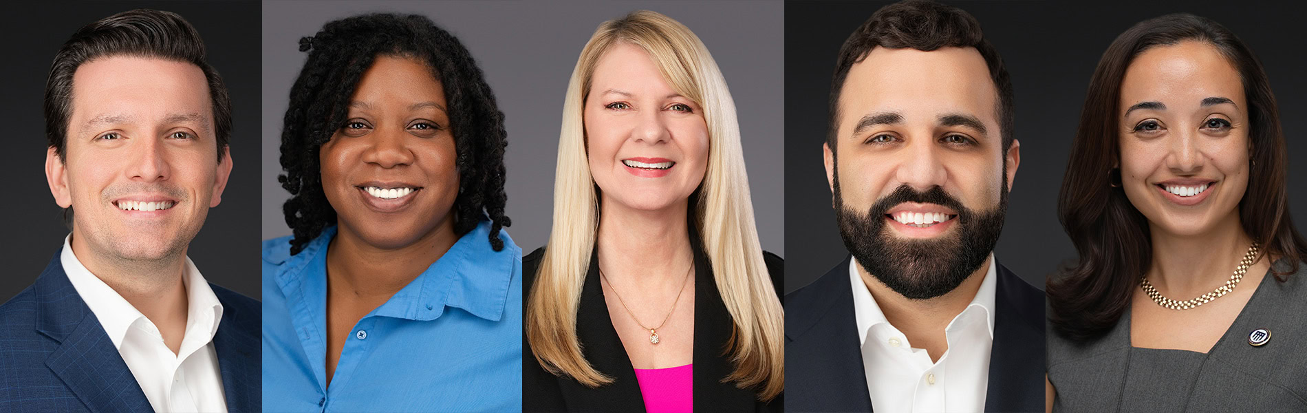 James Connell, a Lakeland headshot photographer, providing modern corporate headshots for diverse business teams and professional executives in Polk County.