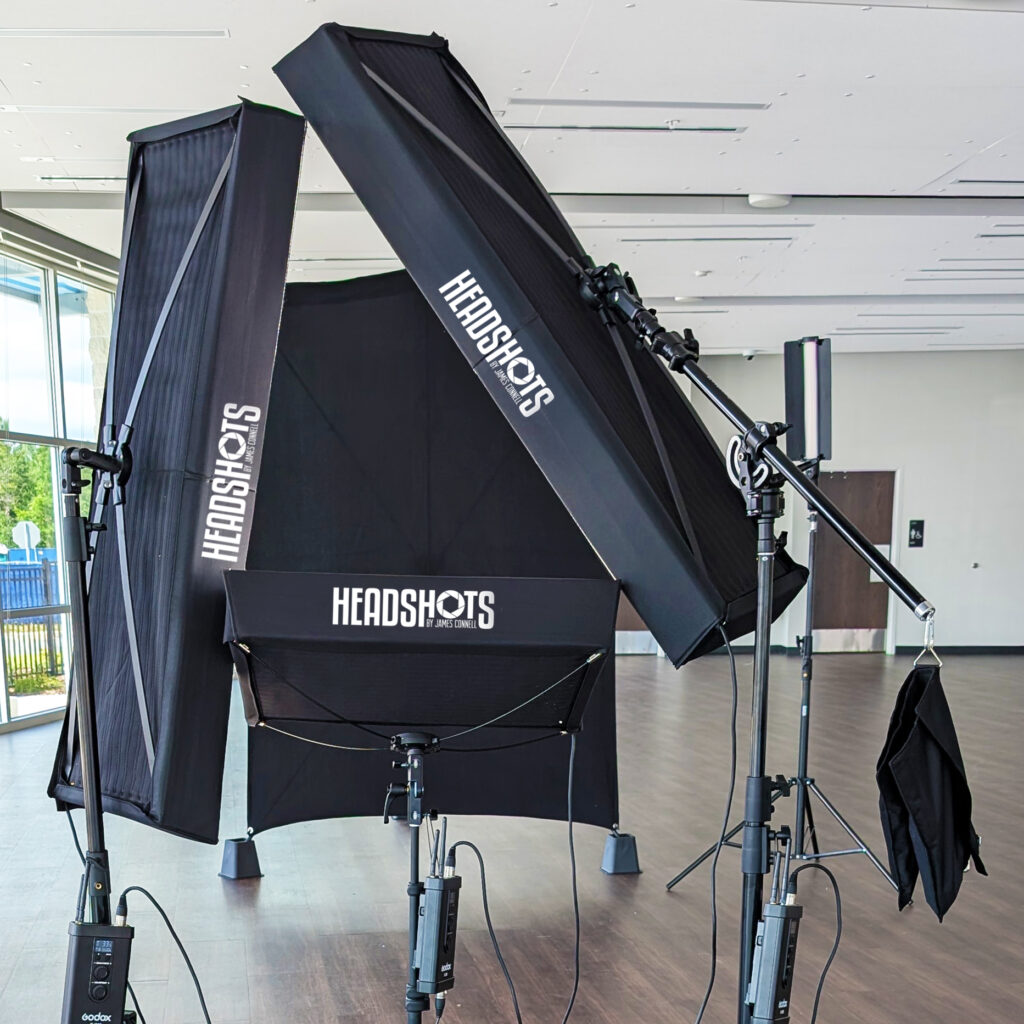 Tampa Mobile Headshot Photography Studio Lighting Kit