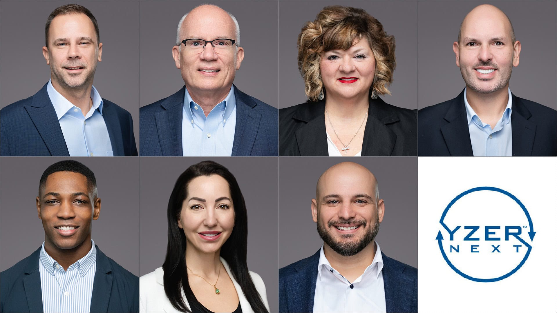 Executive headshots for the Yzer Next leadership team at the Tampa Club in Downtown Tampa.