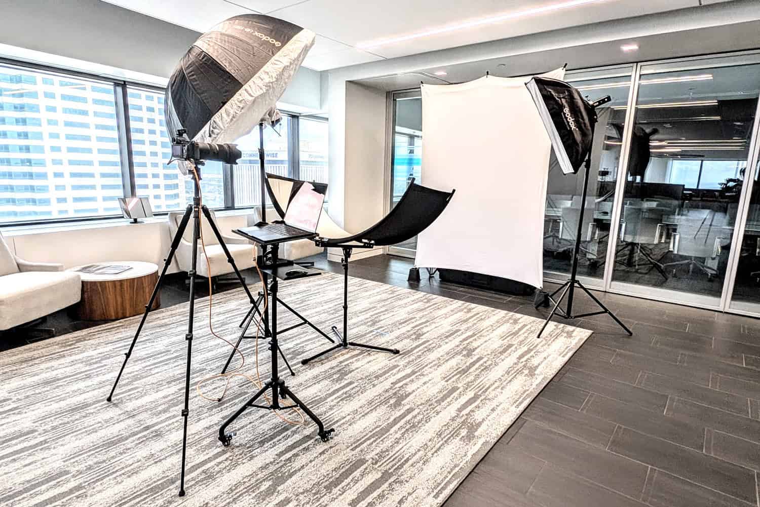 Mobile Corporate Headshot Booth in Tampa - Headshots by James Connell